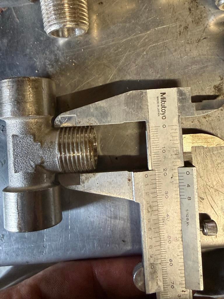 Partij T-stukken 1/2” BSP – Messing vernikkeld, Ophalen, Overige materialen, Overige typen, Nieuw