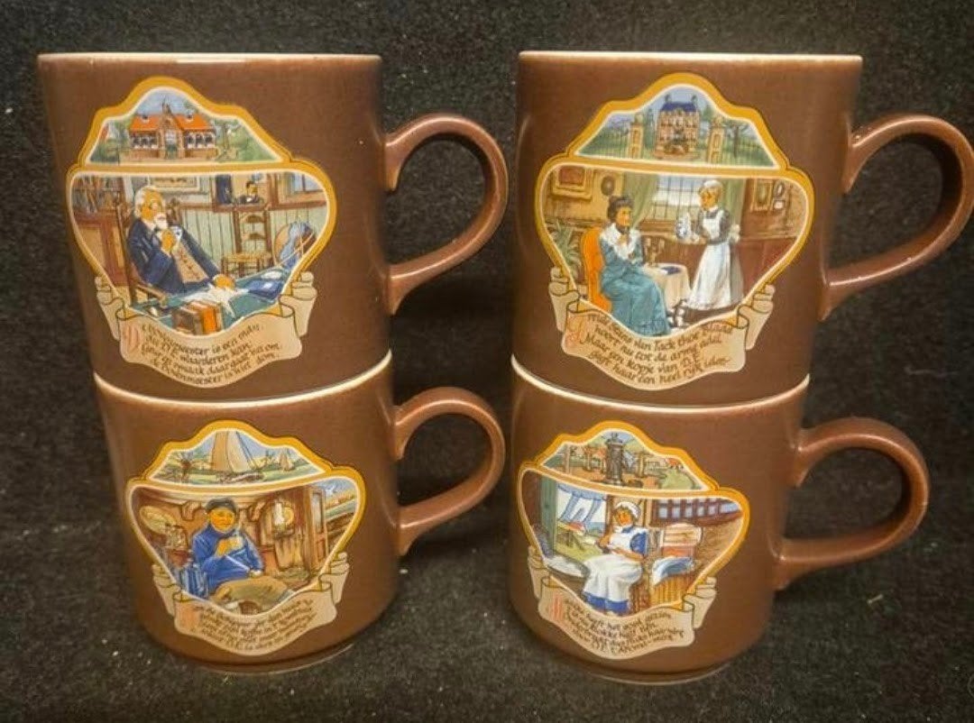 Villeroy en Boch Luxemburg, Ophalen of Verzenden, Zo goed als nieuw, Porselein, Kop en/of schotel