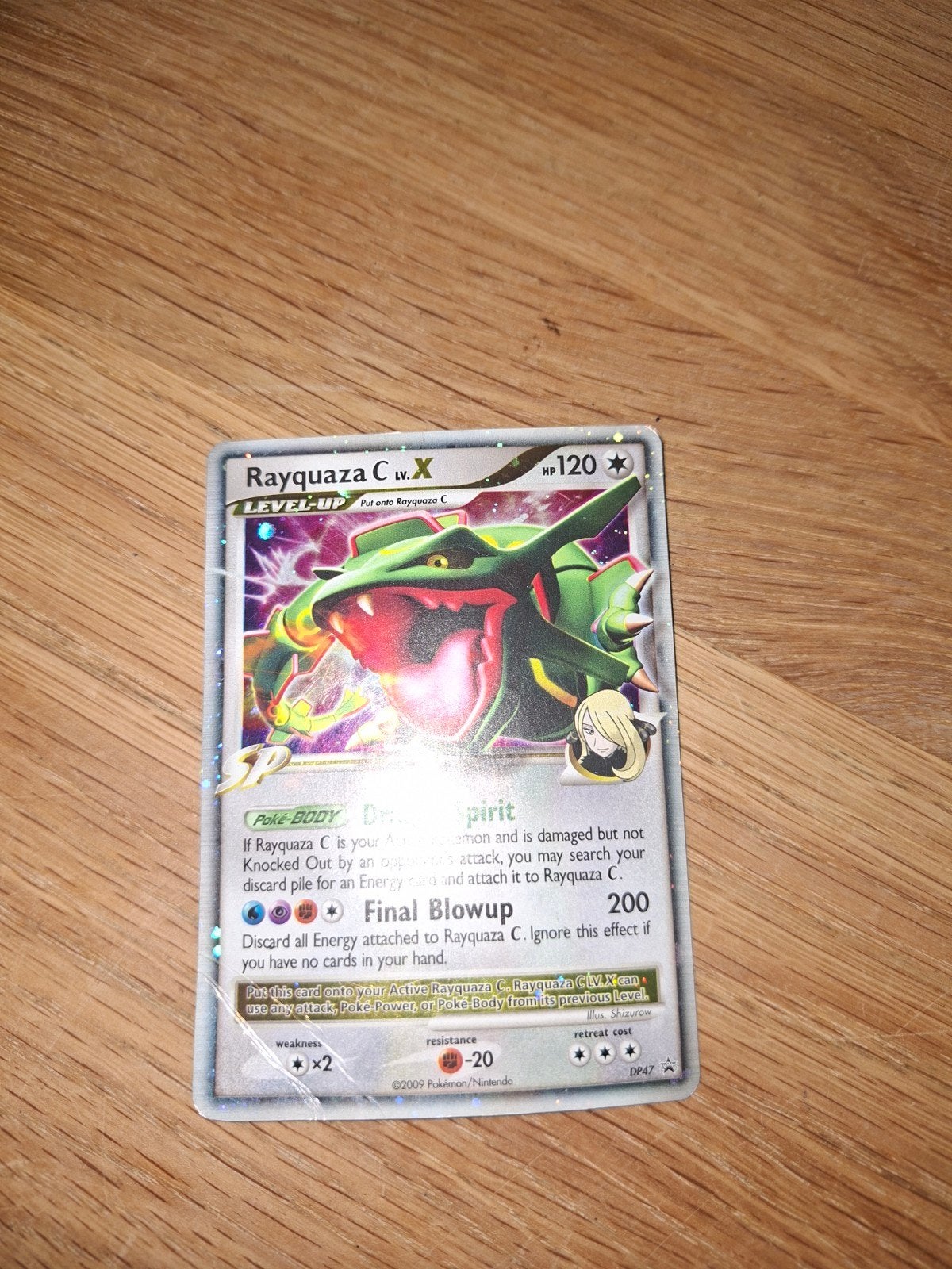 Rayquaza Lv X DP47, Ophalen of Verzenden, Gebruikt