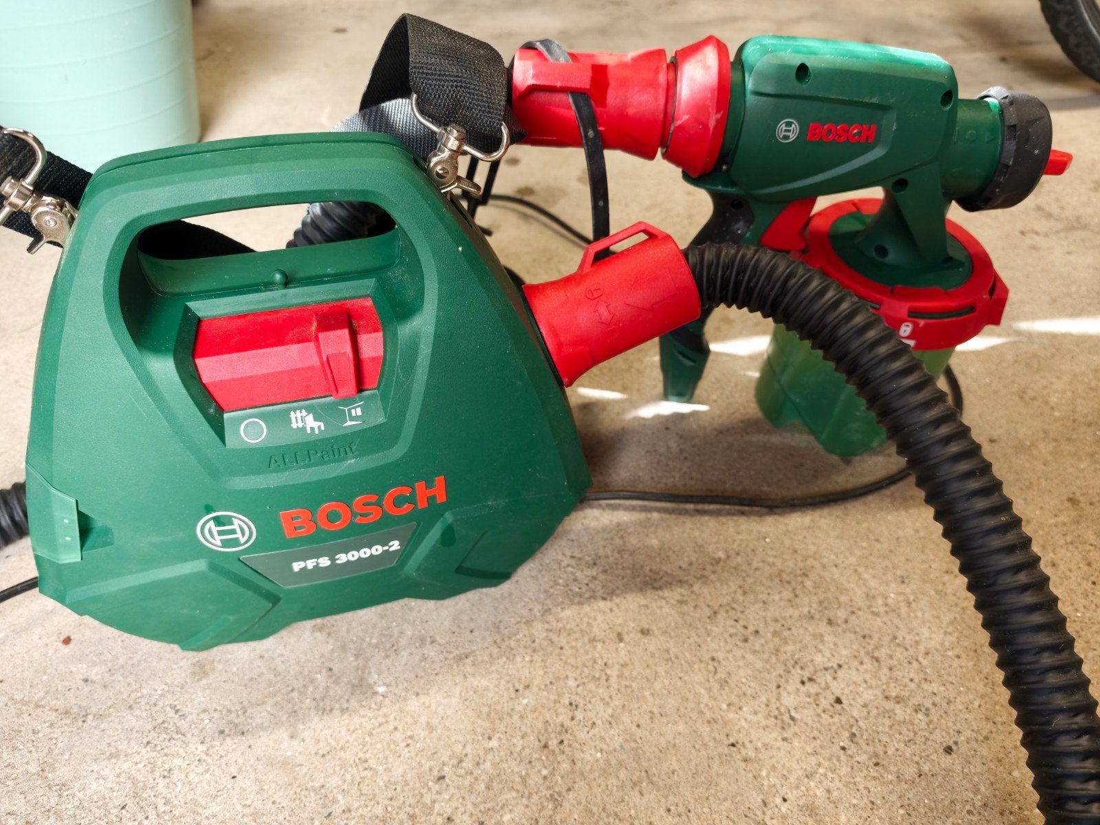 Bosch PFS 3000-2 Verfspuitsysteem (650 W) – AllPaint Fijnspu, Ophalen of Verzenden, Gebruikt, Bosch
