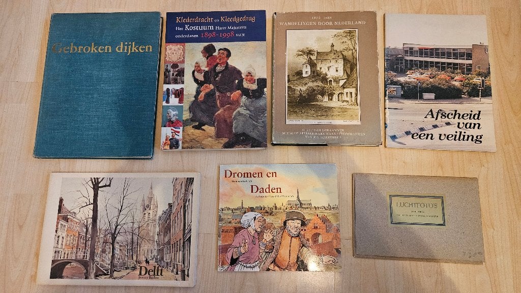 Diverse boeken van Nederland, Ophalen of Verzenden, Gelezen