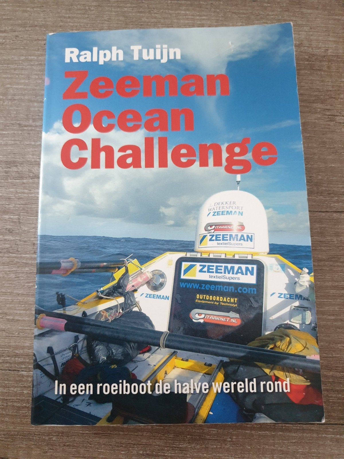 Zeeman Ocean Challenge: In een roeiboot de halve wereld rond, Ophalen of Verzenden, Gelezen, Ralph Tuijn