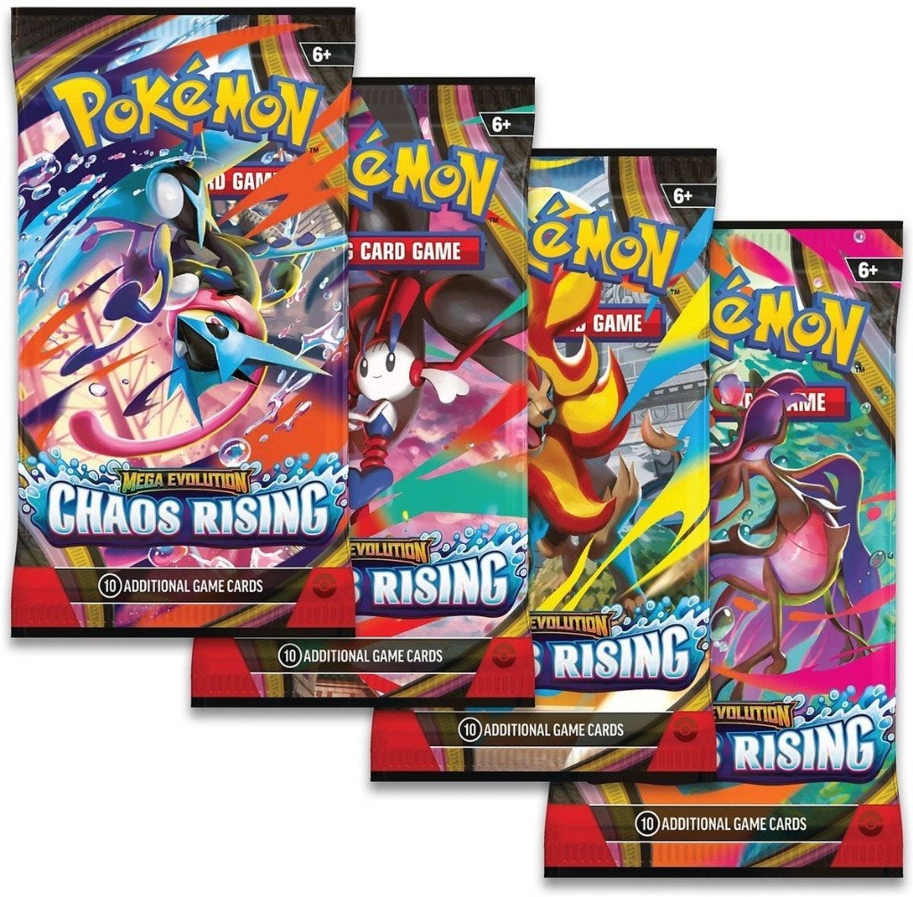 Pokémon Chaos Rising Booster Pack, Ophalen of Verzenden, Nieuw, Booster, Foil