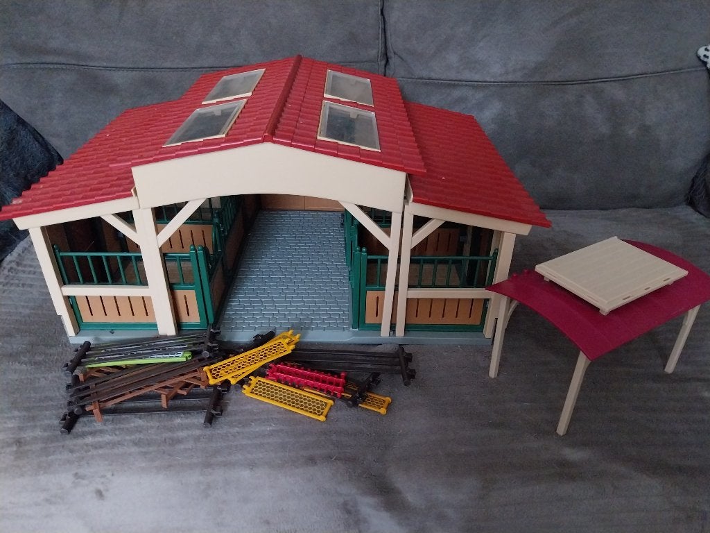 Schleich manege, Ophalen of Verzenden, Zo goed als nieuw