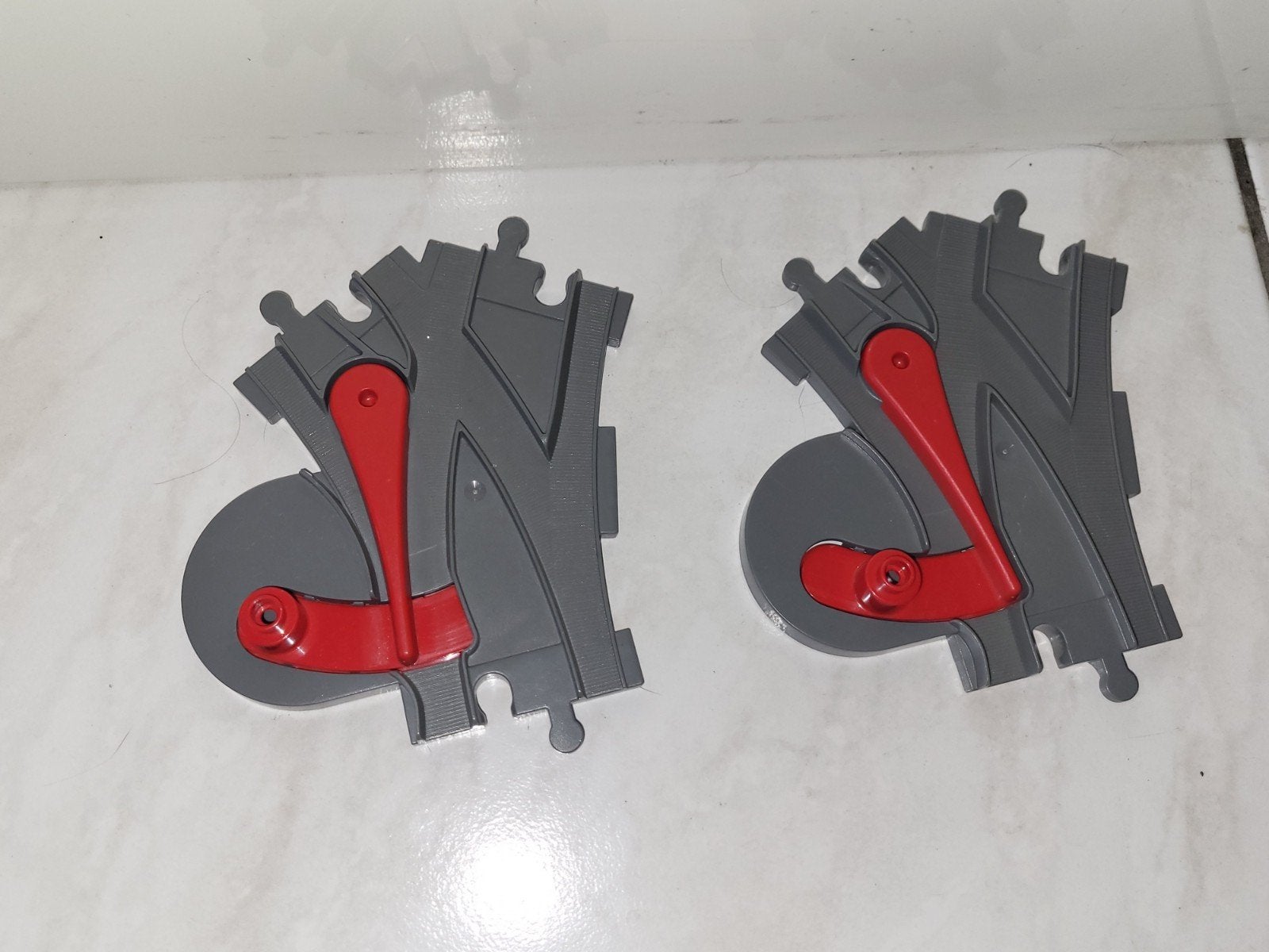 Duplo set met 2 wissels voor bij de trein, Gebruikt, Ophalen of Verzenden, Duplo, Duplo