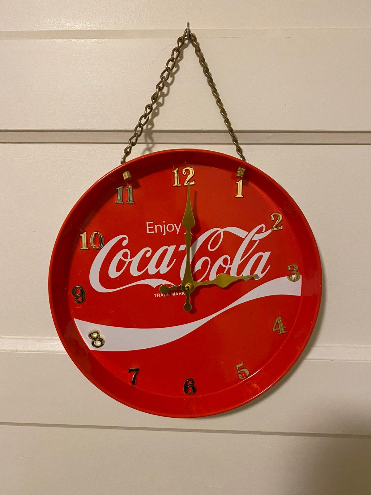 Coca Cola klok, Verzamelen, Ophalen of Verzenden, Zo goed als nieuw, Gebruiksvoorwerp