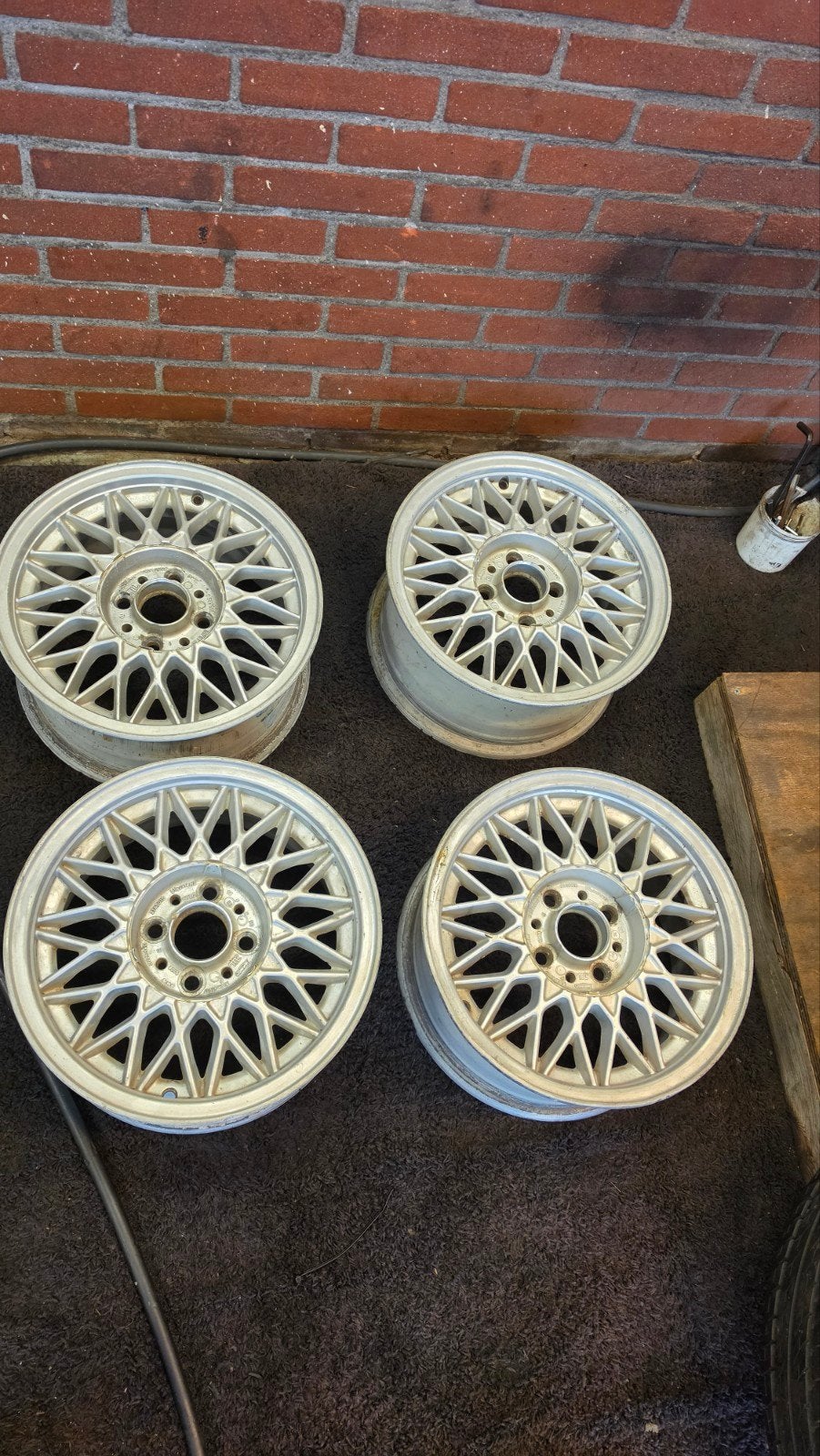 Bmw bbs 14 inch velgen, Ophalen, Gebruikt