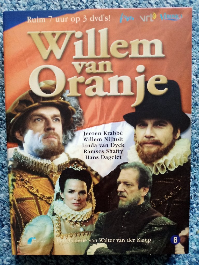 Miniserie: Willem van Oranje, 7 uur mooie tv, Cd's en Dvd's, Alle leeftijden, Drama, Zo goed als nieuw, Complete serie