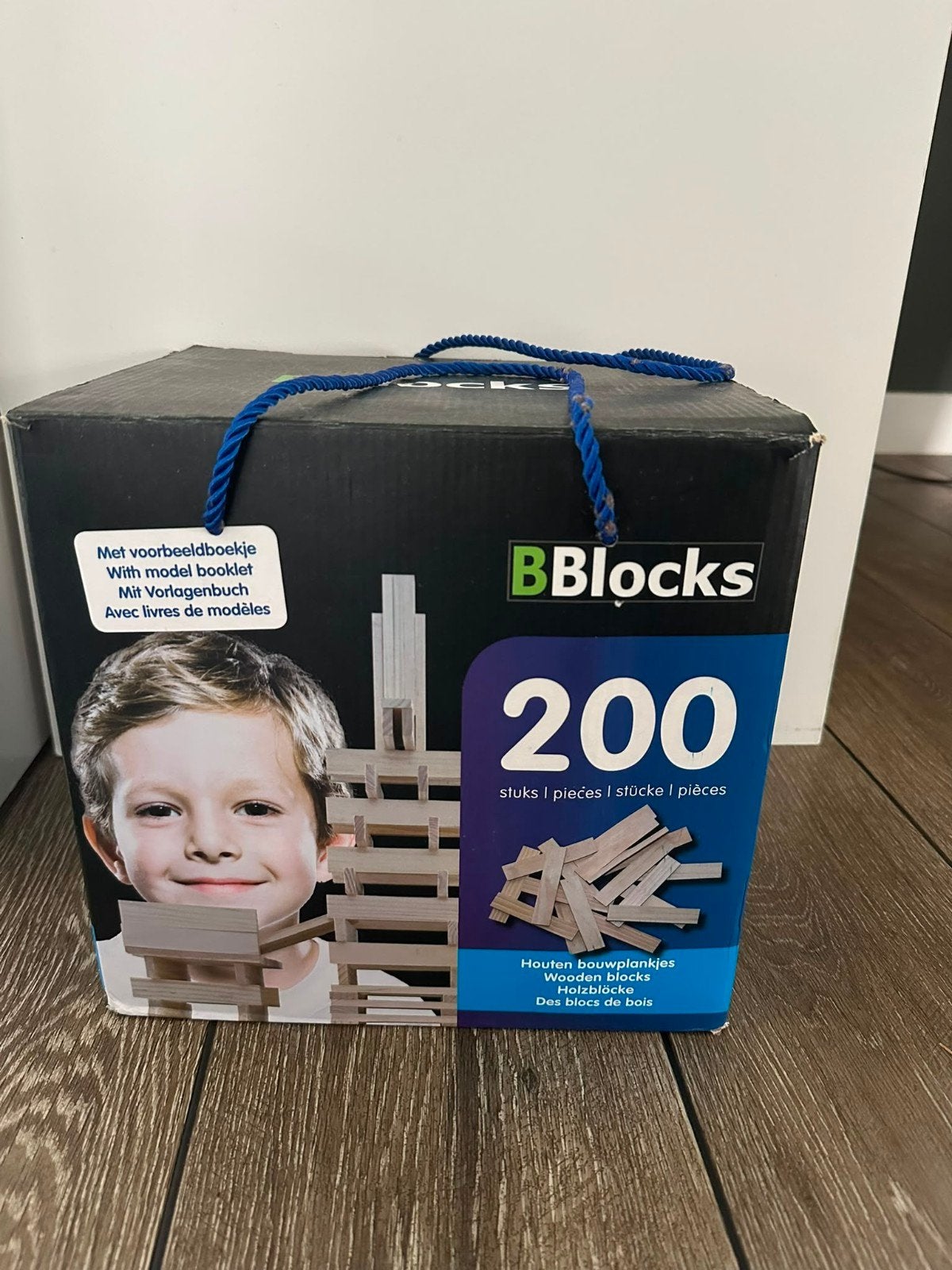 bblocks houten bouwplankjes, Ophalen, Gebruikt, Overige merken