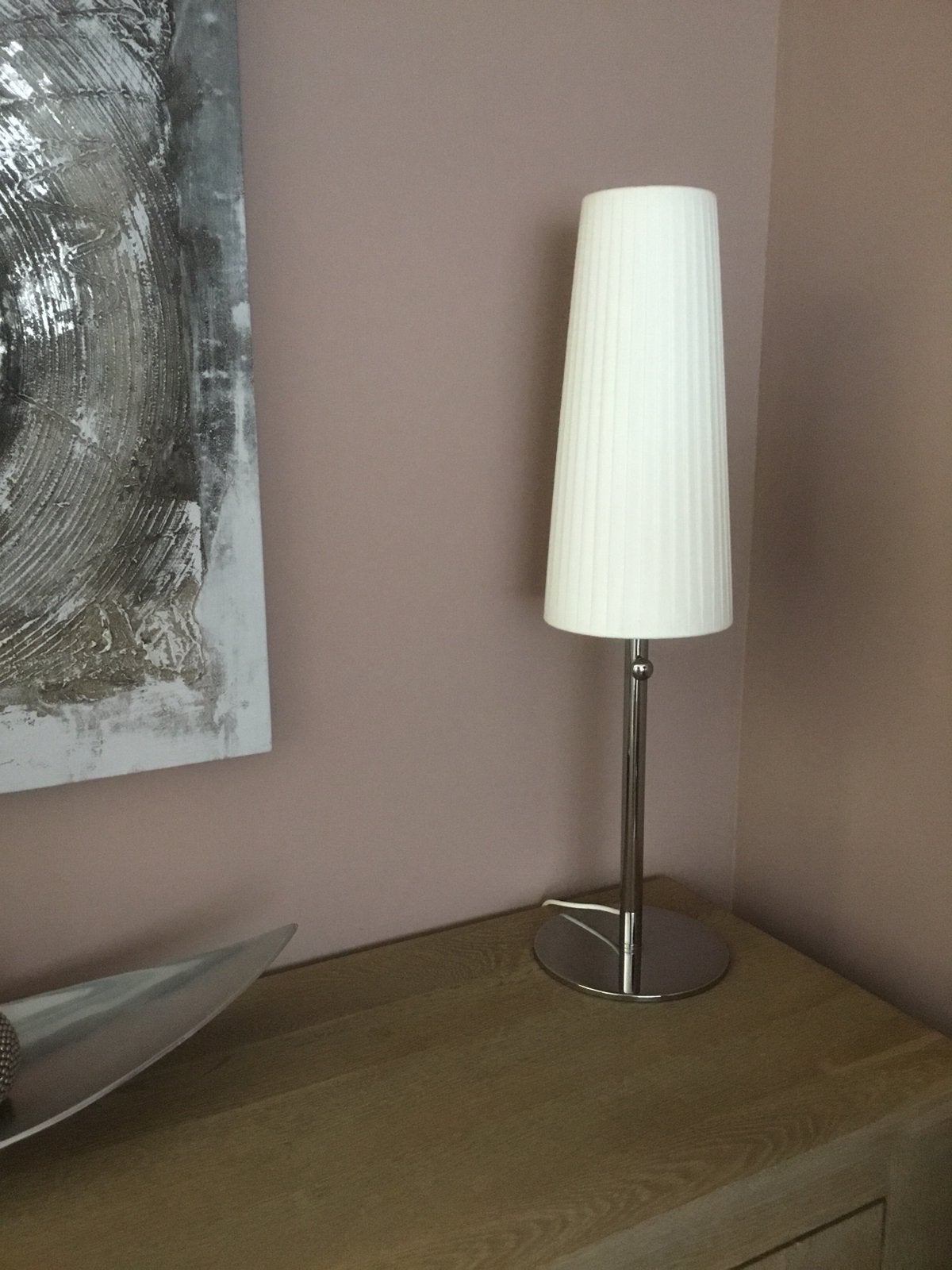 Schemerlamp tafellamp Ikea 82 cm hoog, Ophalen, Gebruikt, Schemerlamp, IKEA