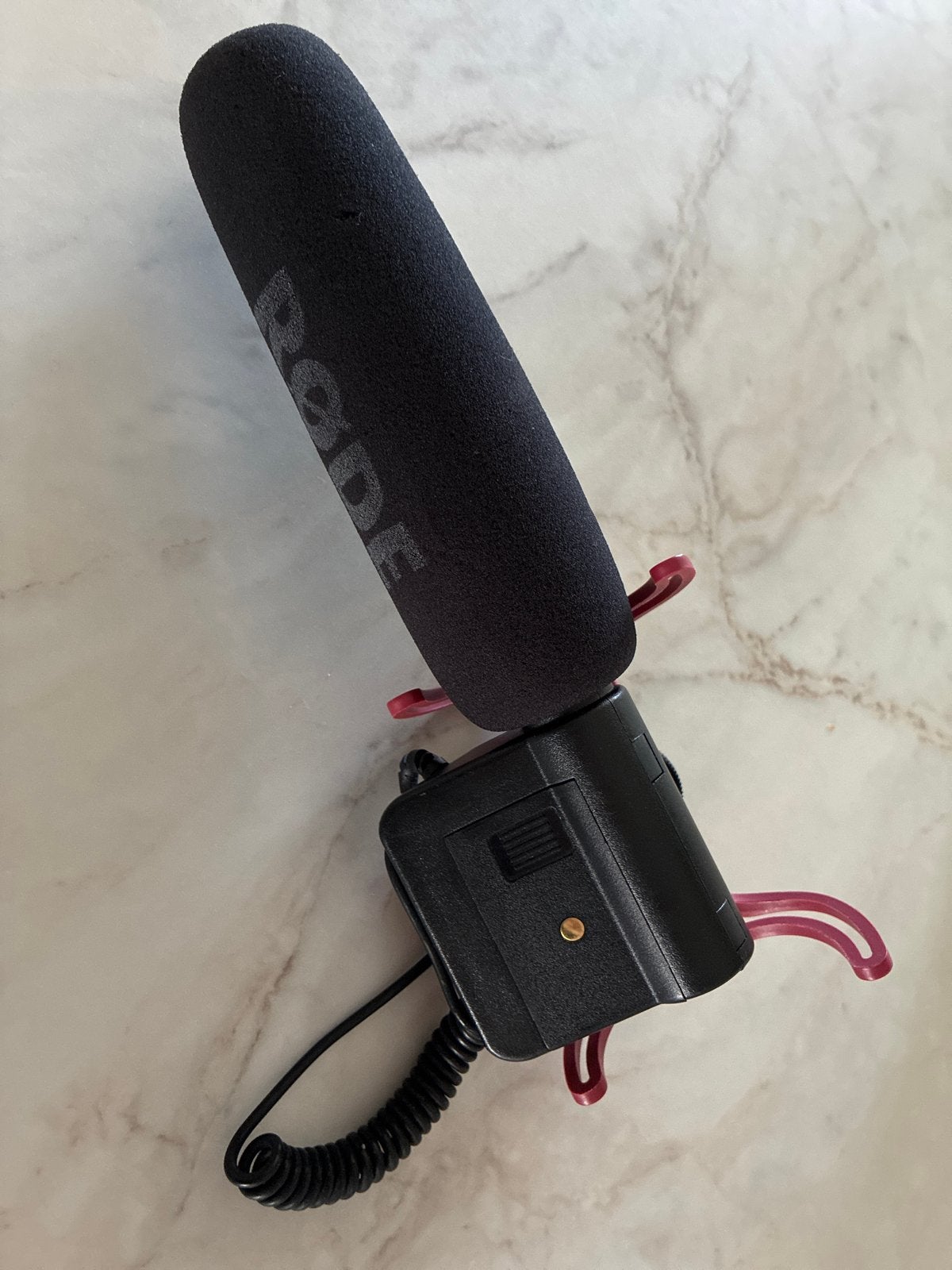 Rode VideoMic-R Shotgun Condensator Microfoon met Rycote, Muziek en Instrumenten, Microfoons, Ophalen, Gebruikt, Rode, Rode