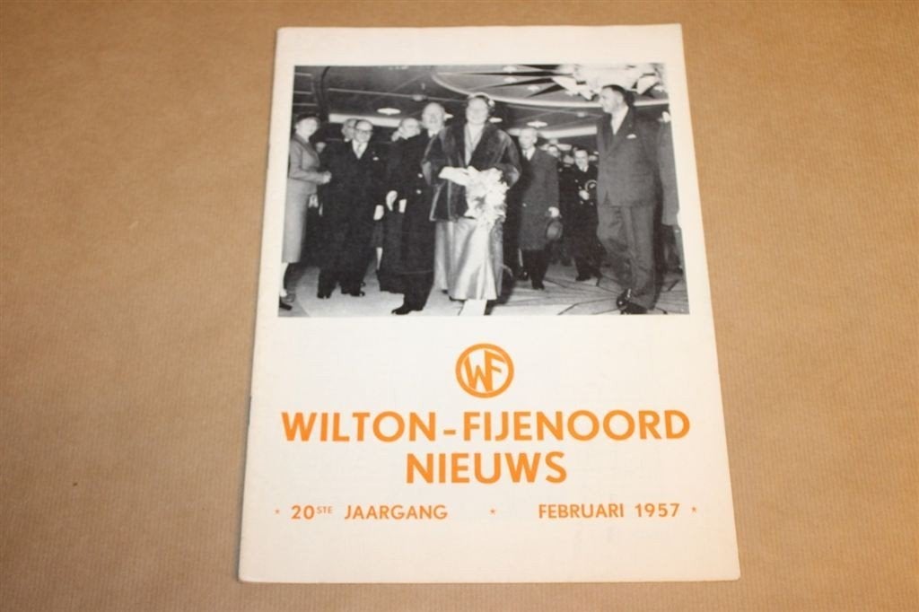 Wilton-Fijenoord Nieuws - Februari 1957 - Statendam, Ophalen of Verzenden, Zo goed als nieuw, Kaart, Foto of Prent