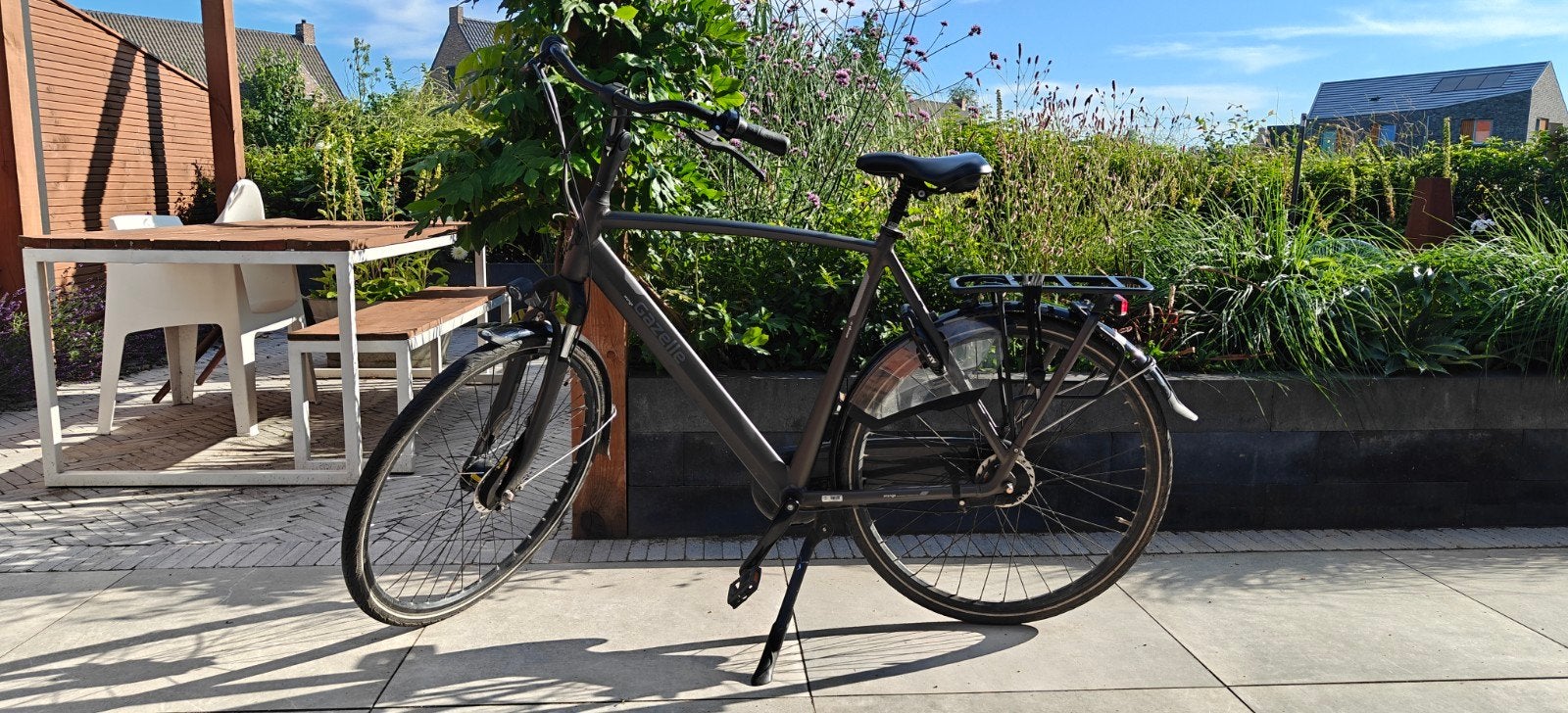 Gazelle C7 orange - framemaat 61, Fietsen en Brommers, Fietsen | Dames | Damesfietsen, Ophalen, Gebruikt, Versnellingen, 56 cm of meer