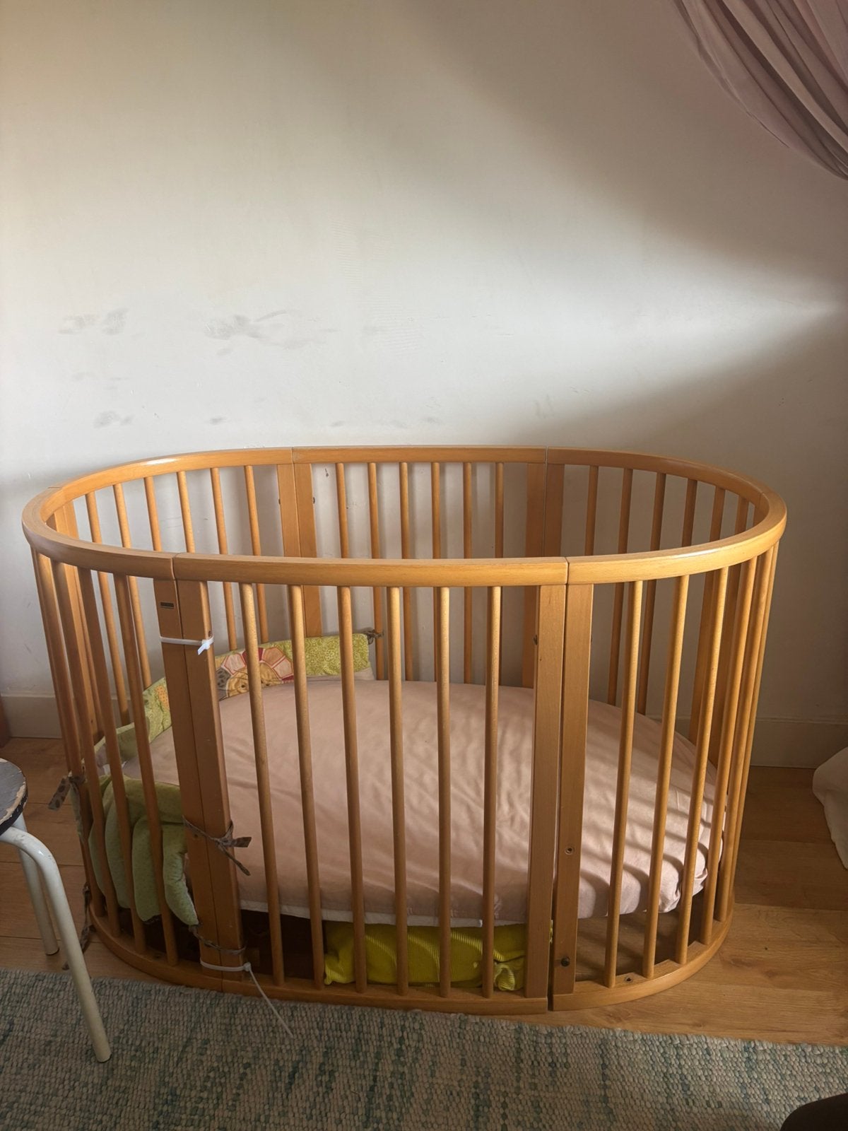 Stokke peuterbed, Kinderen en Baby's, Babywiegjes en Ledikanten, Ophalen, Zo goed als nieuw, Ledikant