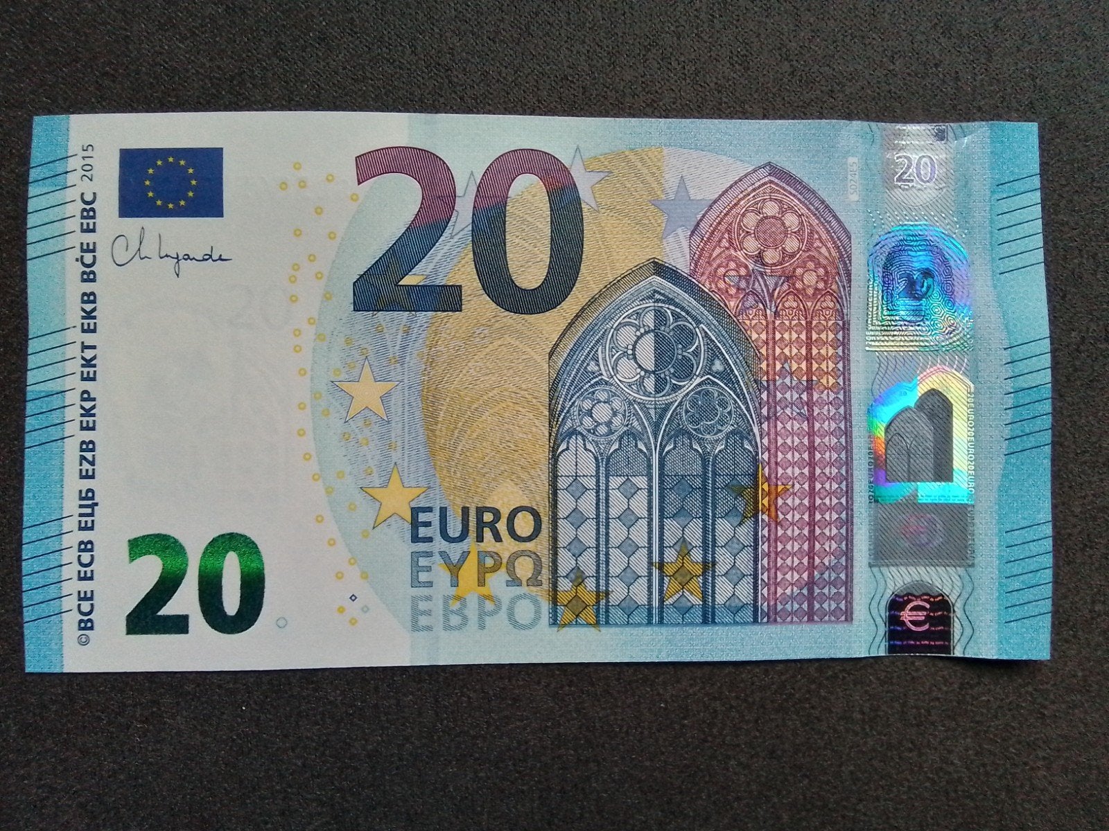 De 20 eurobiljet Italië 2015 en veel meer eurobiljeten 
De 2, Postzegels en Munten, Bankbiljetten | Europa | Eurobiljetten, Ophalen of Verzenden