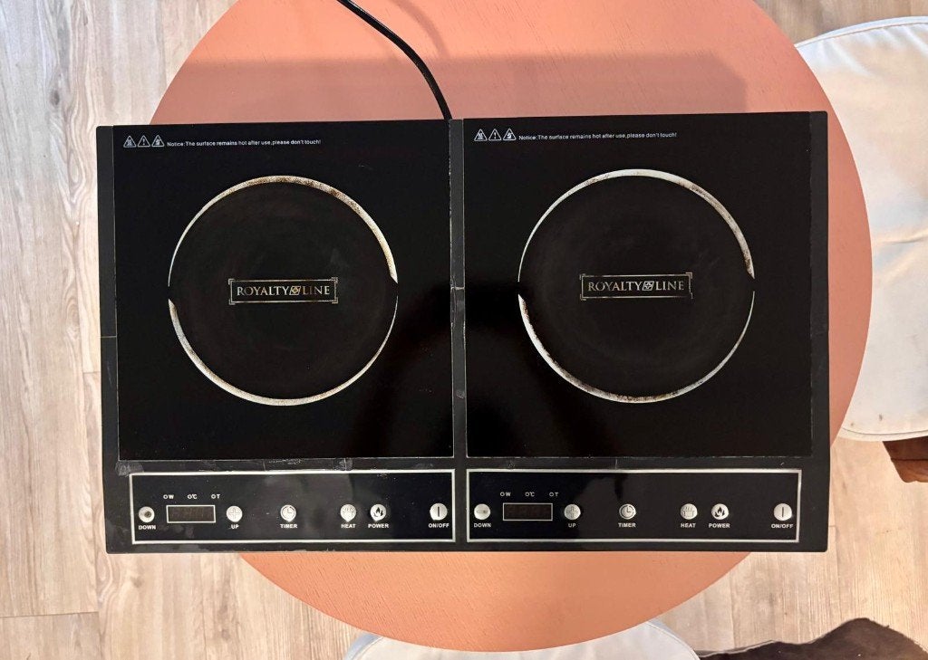 Inductiekookplaat - Royalty Line - 2 Platen - 3400W, Ophalen, Gebruikt, 3 kookzones of minder, Inductie