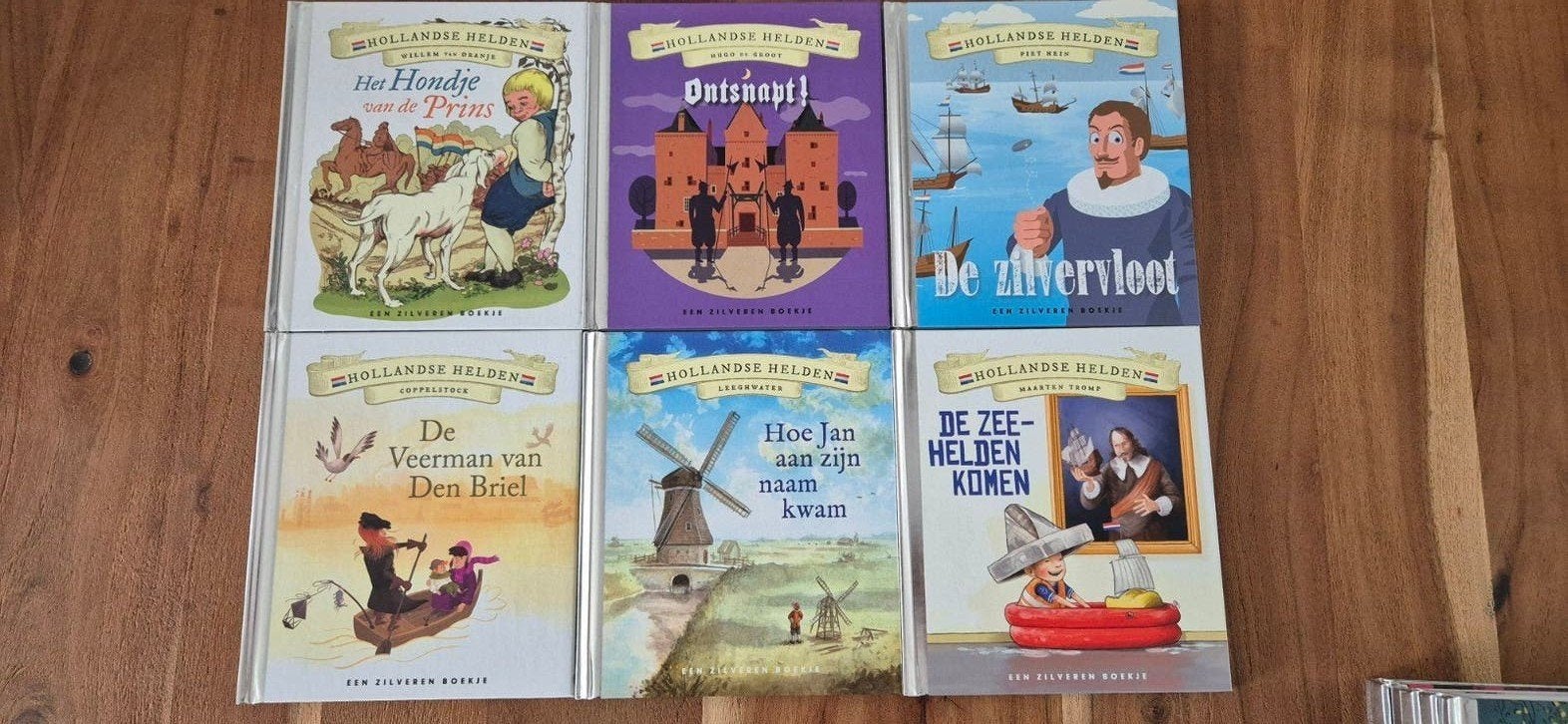 15x Hollandse Helden boeken - Een Zilveren Boekje, Ophalen of Verzenden, Zo goed als nieuw, Diverse auteurs, Fictie algemeen