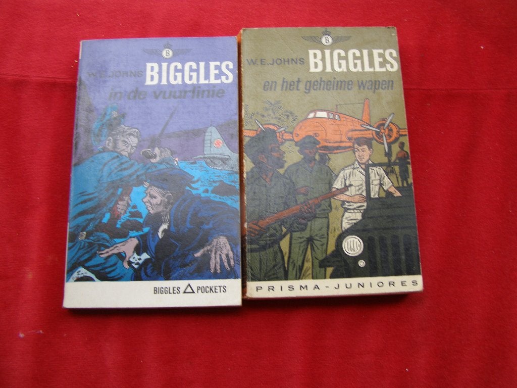 W.E. Johns - Biggles, Ophalen of Verzenden, Gelezen, W.E. Johns, Fictie