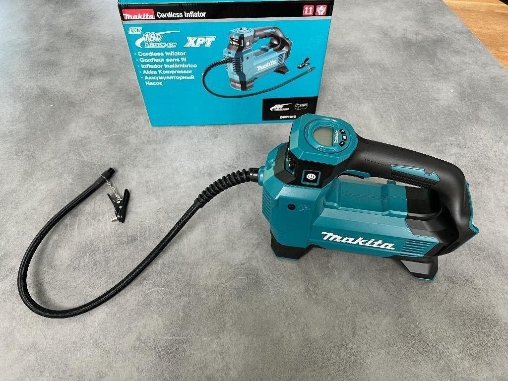 MAKITA 18V ACCU BANDENPOMP DMP181Z 11Bar AUTOSTOP LUCHTPOMP, Ophalen of Verzenden, Nieuw, Elektrisch
