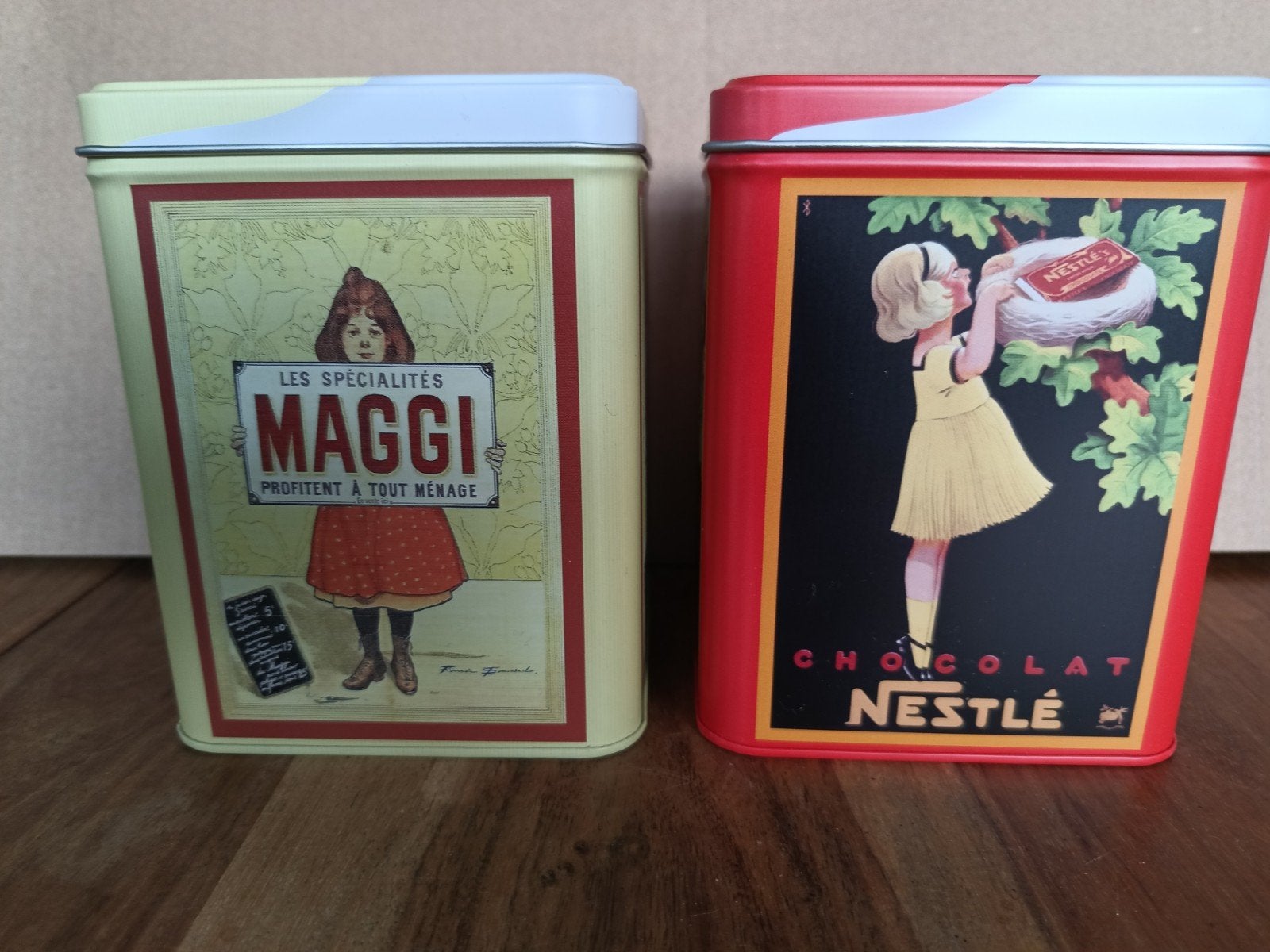 Nestlé Maggi en Chocolat blikken - 150 jaar jubileum, Verzamelen, Ophalen of Verzenden, Nieuw, Overige, Overige merken