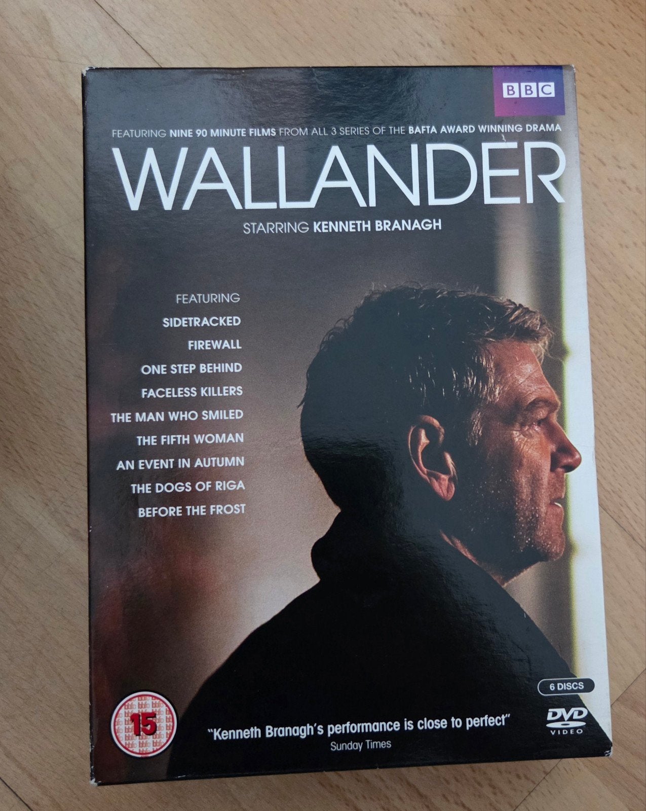 Wallander (Kenneth Branagh), Cd's en Dvd's, Dvd's | Tv en Series, Vanaf 16 jaar, Ophalen of Verzenden, Zo goed als nieuw