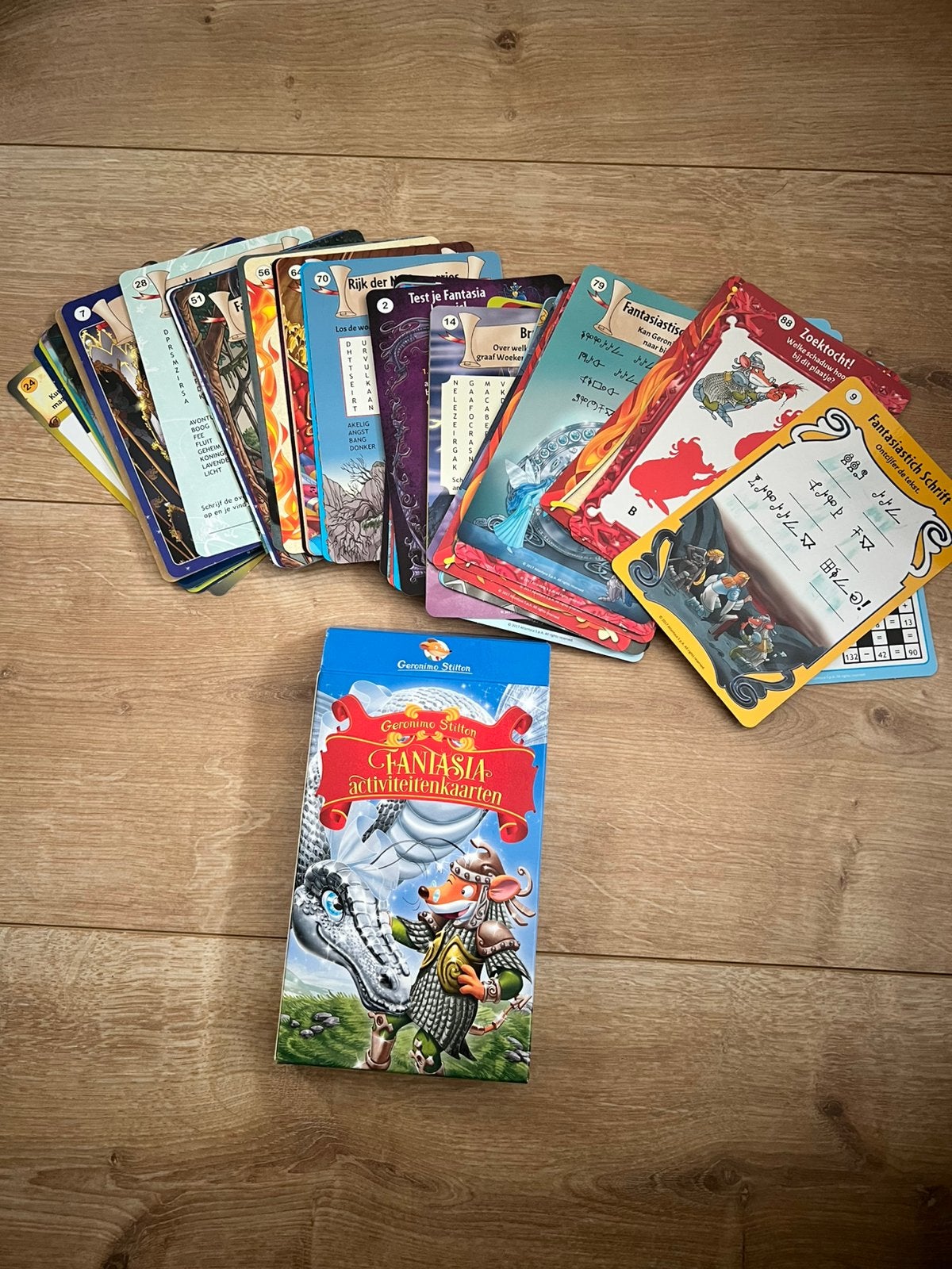 Geronimo Stilton Fantasia activiteitenkaarten *Gratis, Ophalen, Zo goed als nieuw, Speelkaart(en)
