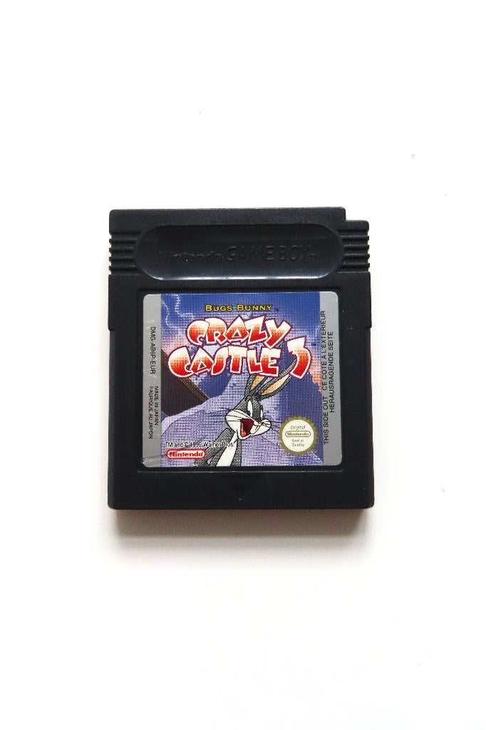 Game Boy Color Spel Bugs Bunny Crazy Castle 3 (4793), Spelcomputers en Games, Games | Nintendo Game Boy, Zo goed als nieuw, Racen en Vliegen
