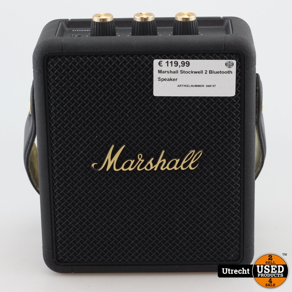 Marshall Stockwell 2 Bluetooth Speaker, Marshall, Gebruikt, Support@marshall.com, Marshall Amplification PLC
Denbigh Road
Bletchley, Milton Keynes
MK1 1DQ
United Kingdom