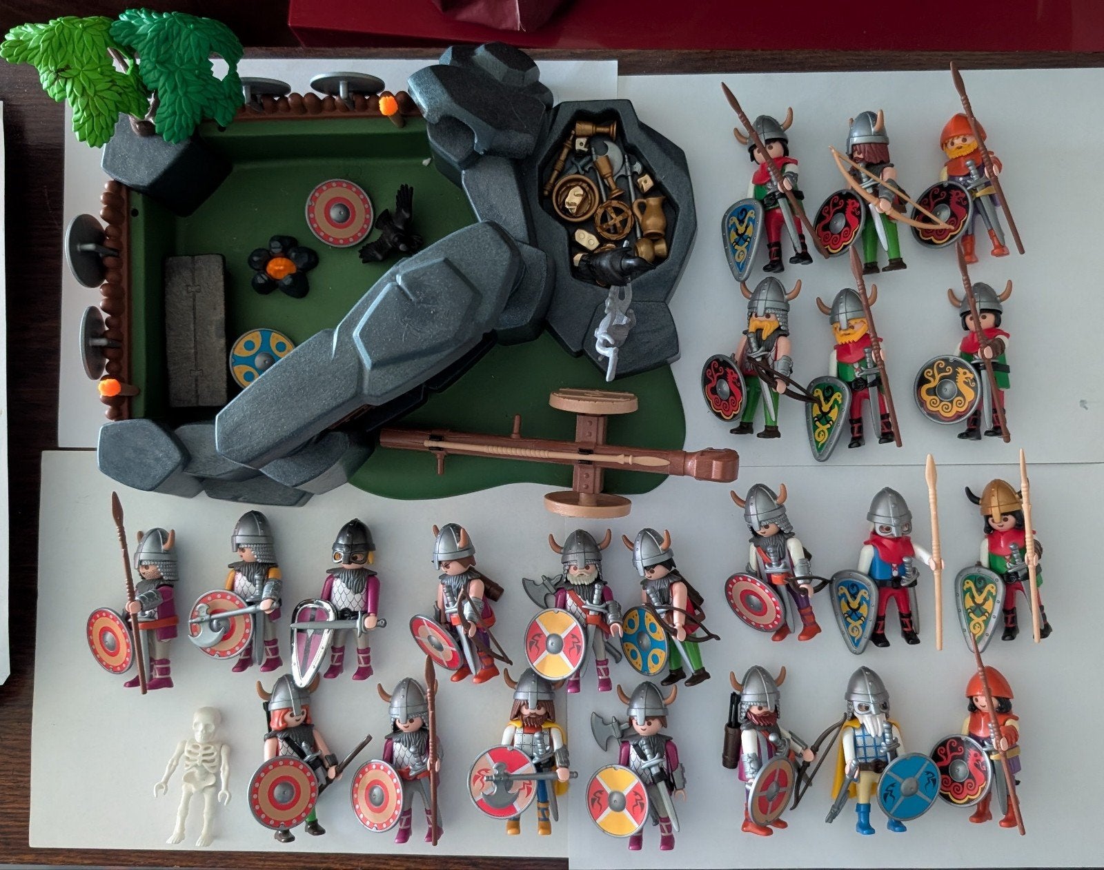 Playmobil Vikingen - Grote set met figuren en accessoires, Kinderen en Baby's, Speelgoed | Playmobil, Gebruikt, Complete set, Figuren