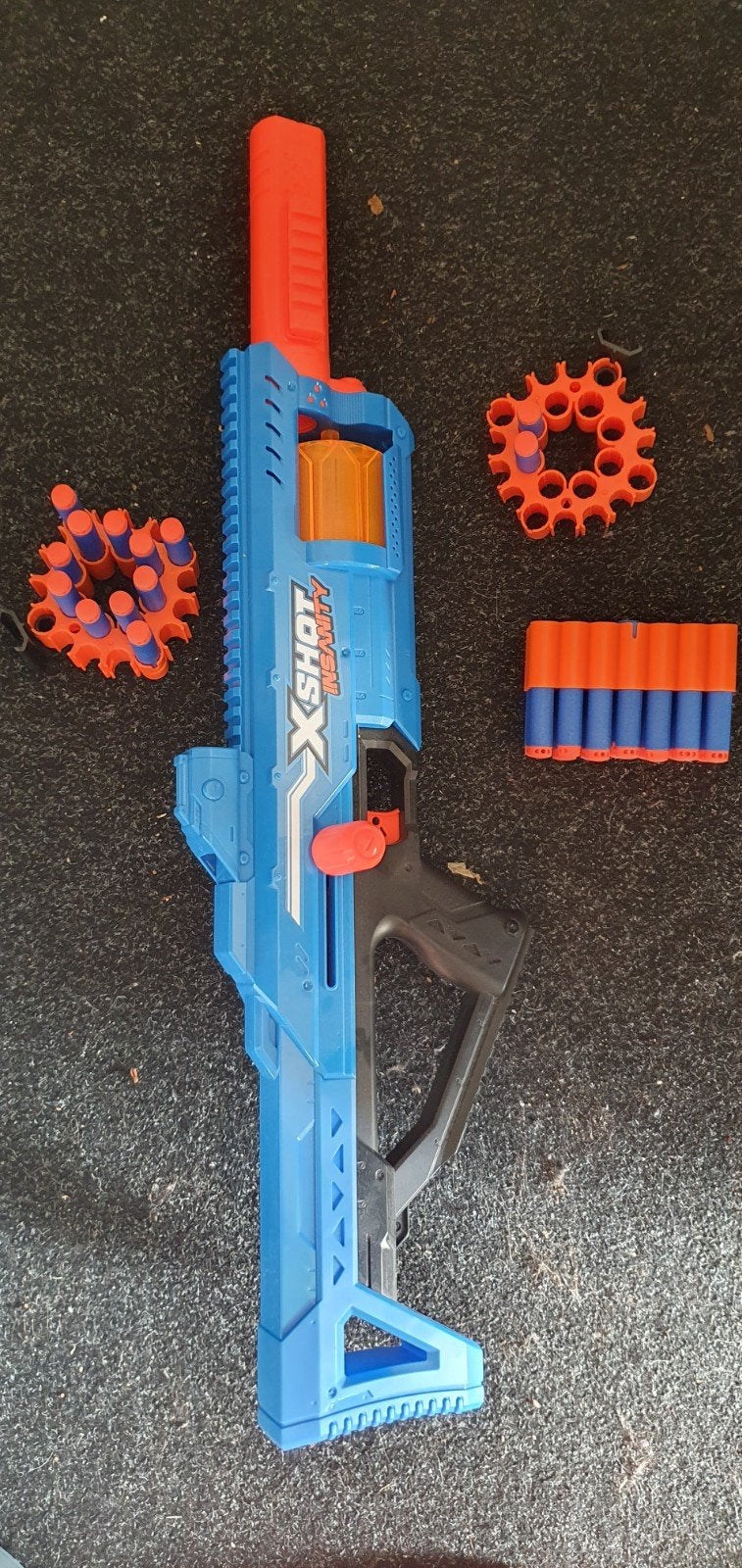 nerf pistool, Ophalen, Gebruikt