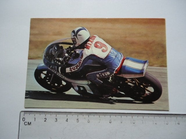 sticker 1976 Motorrace TT motogp moto gp gary Nixon race, Verzenden, Zo goed als nieuw