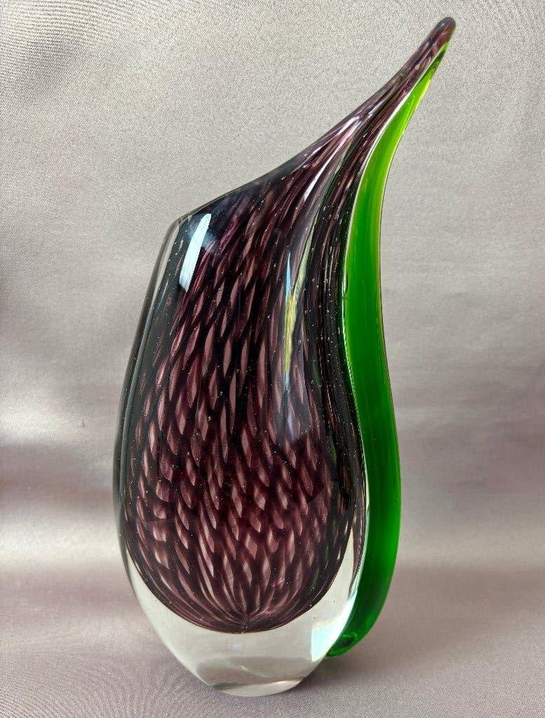 Vaas Murano, Nieuw, 27 cm, Ophalen of Verzenden, Glas