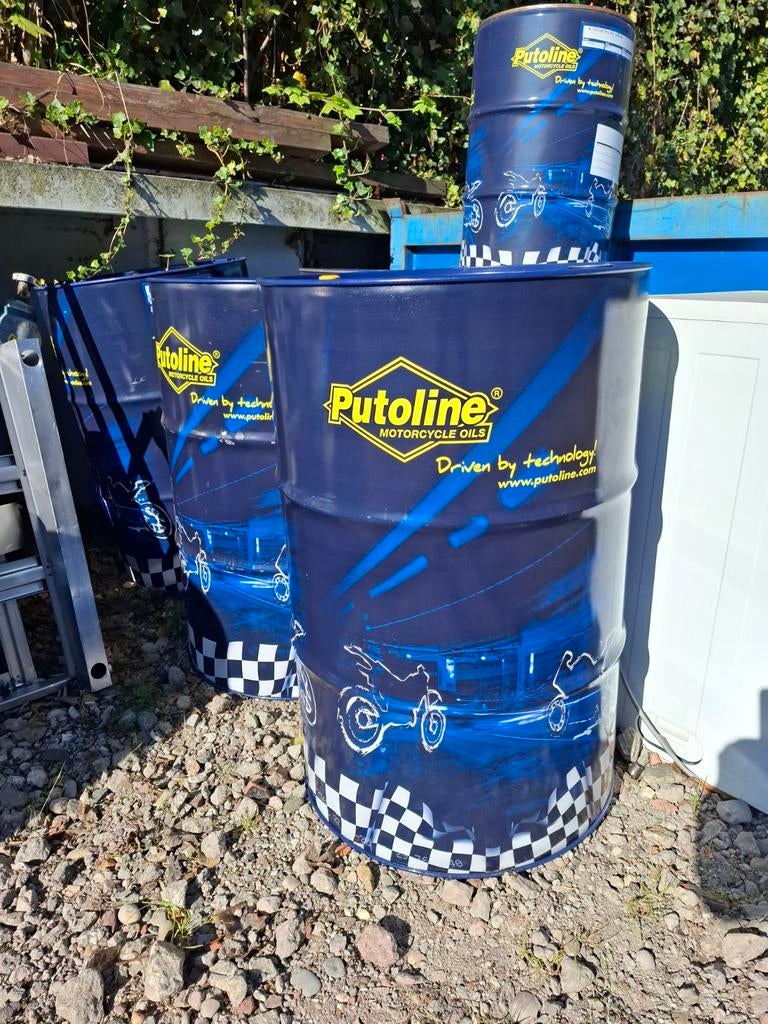 Putoline Motorolie Vaten - Decoratief of Opslag, Ophalen of Verzenden