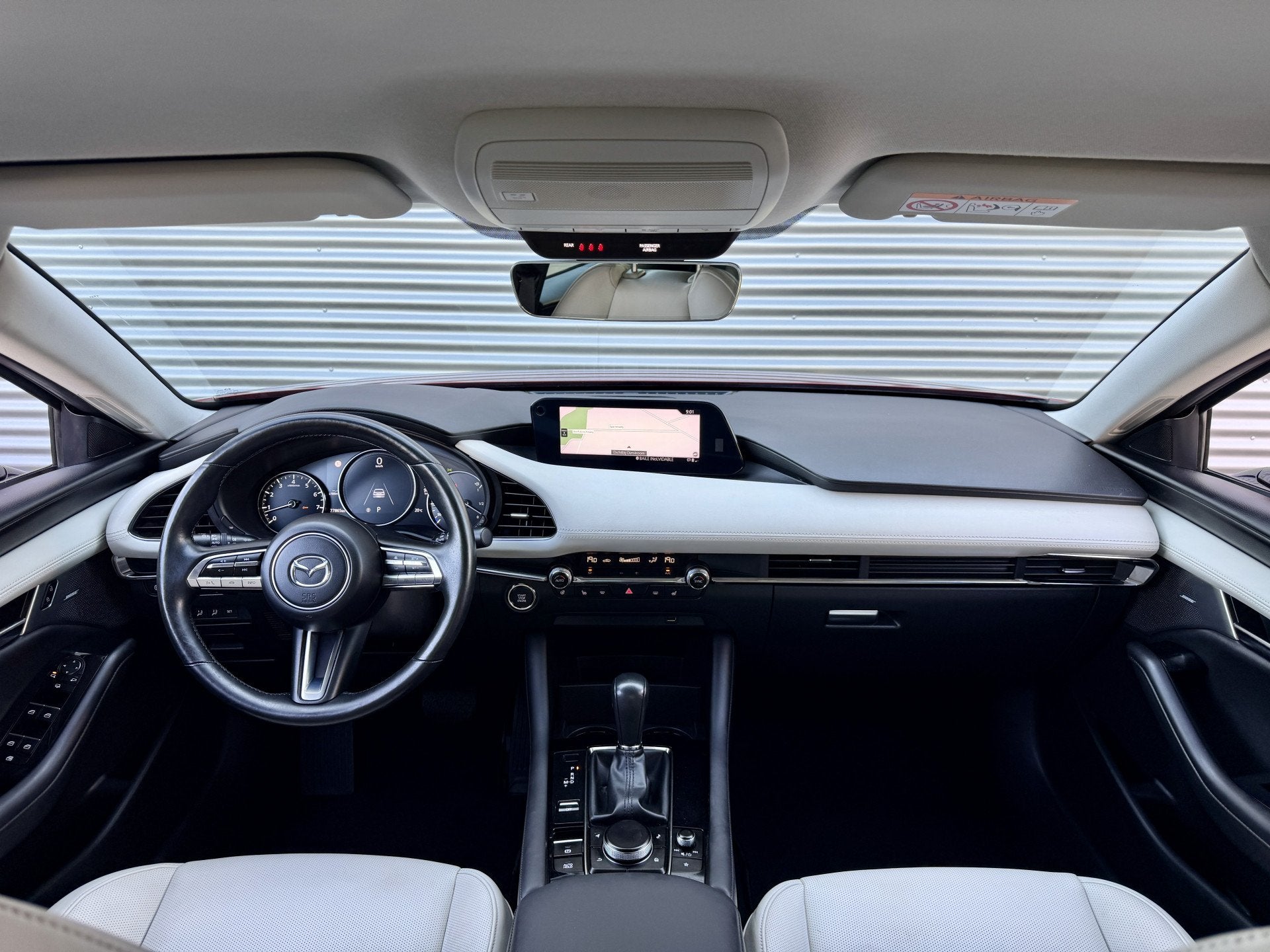 Mazda 3 2.0 M Hybrid 180PK Luxury *1e Eigenaar!* Leder / HUD, Gebruikt, Euro 6, 4 cilinders, Leder
