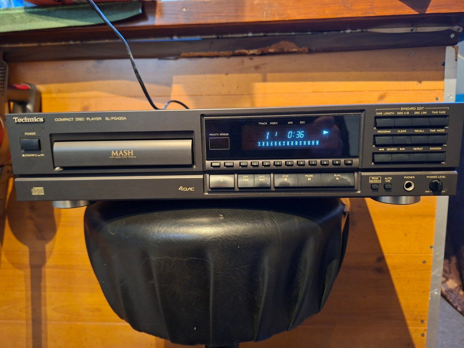 Technics SL-PG420A CD-speler - Uitstekende staat, Ophalen of Verzenden, Gebruikt, Technics