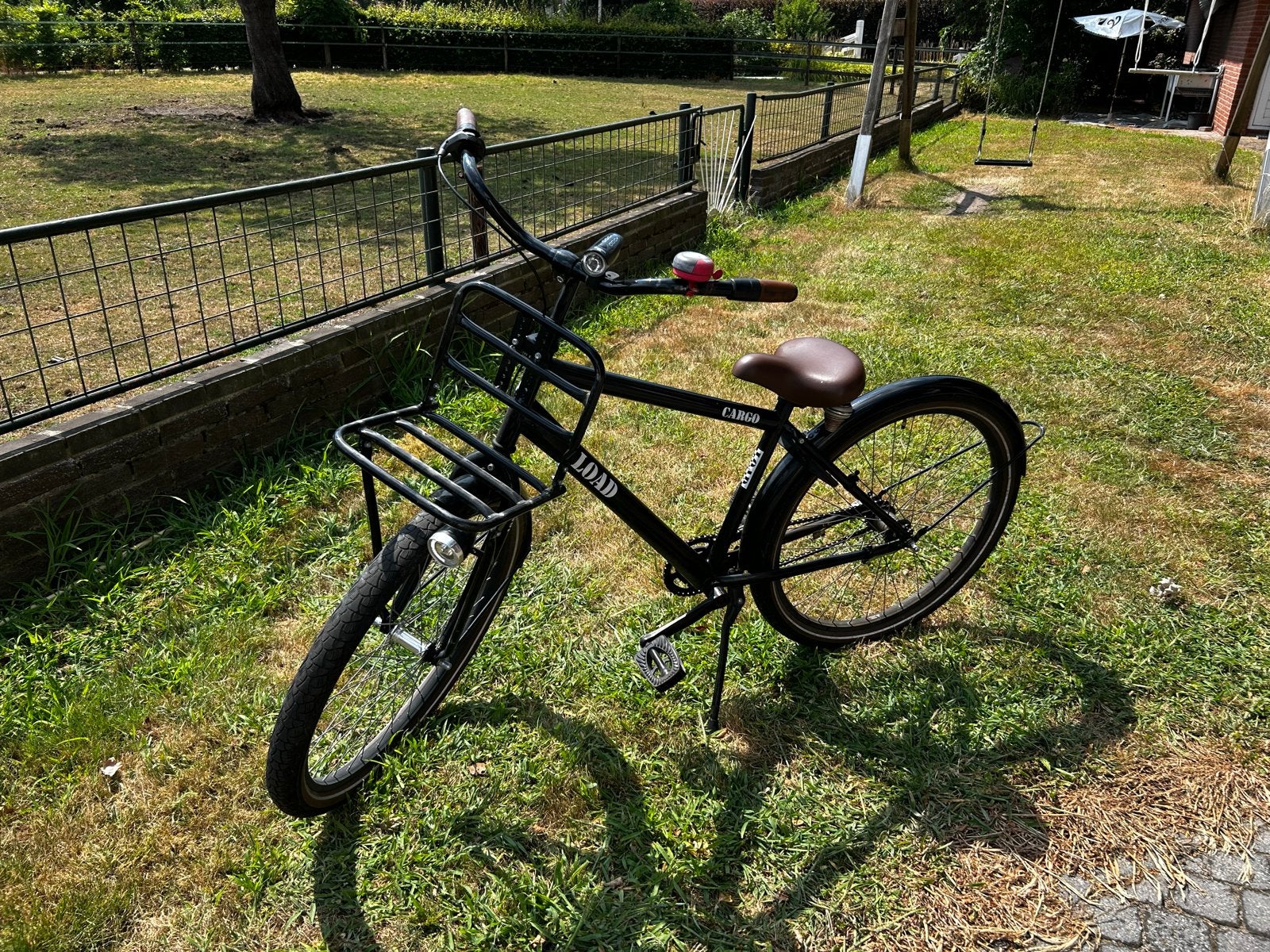 Stoere Cargo kinderfiets 26 inch, Fietsen en Brommers, Fietsen | Kinderfietsjes, Ophalen, Gebruikt, Terugtraprem, 20 inch of meer