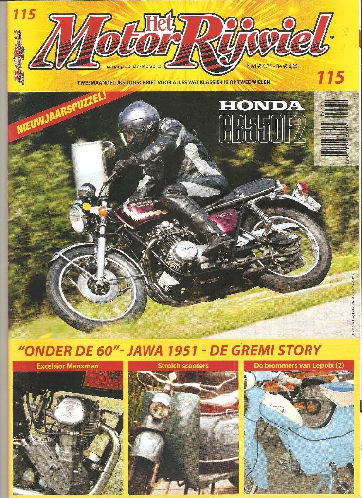 115 – Honda – Jawa – Excelsior – Stolch - Lepoix, Ophalen of Verzenden, Zo goed als nieuw, Algemeen