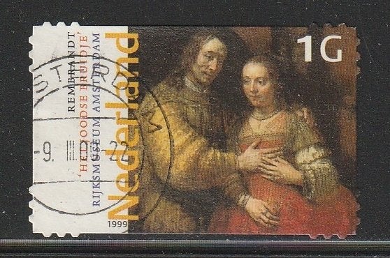 Nederland 1999 1836 Het joodse bruidje, Gest Amsterdam, Ophalen of Verzenden, Na 1940, Gestempeld