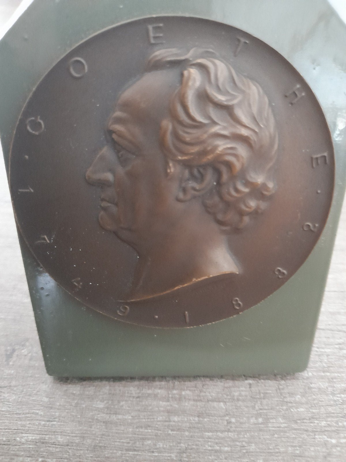 Goethe, Ophalen of Verzenden, Brons