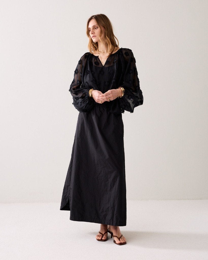 Summum rok maat 36 ( valt ruim) 38/40  twv € 120, Maat 38/40 (M), Verzenden, Zwart, Pauw
