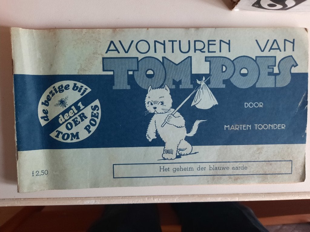 avonturen van Tom Poes, Het geheim der blauwe aarde, Eén stripboek, Ophalen of Verzenden
