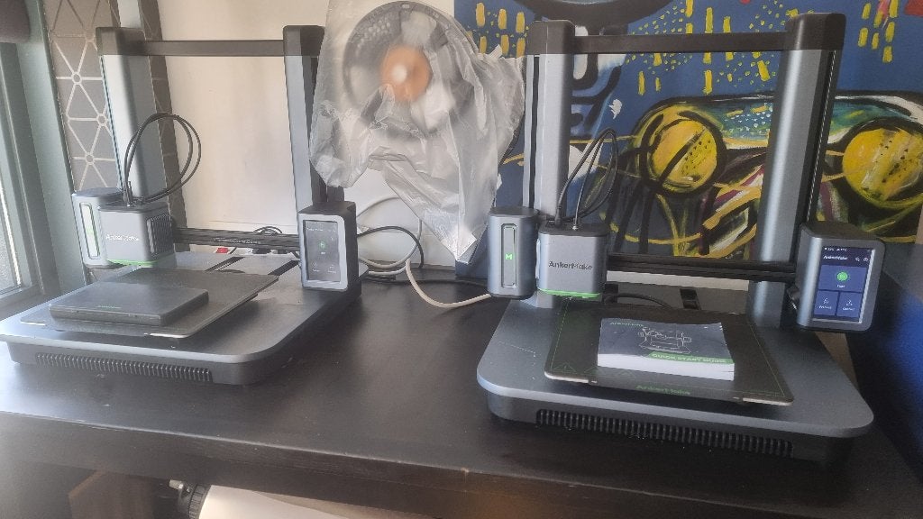Te Koop 2 Ankermake M5 3D Printers, Ophalen, Gebruikt