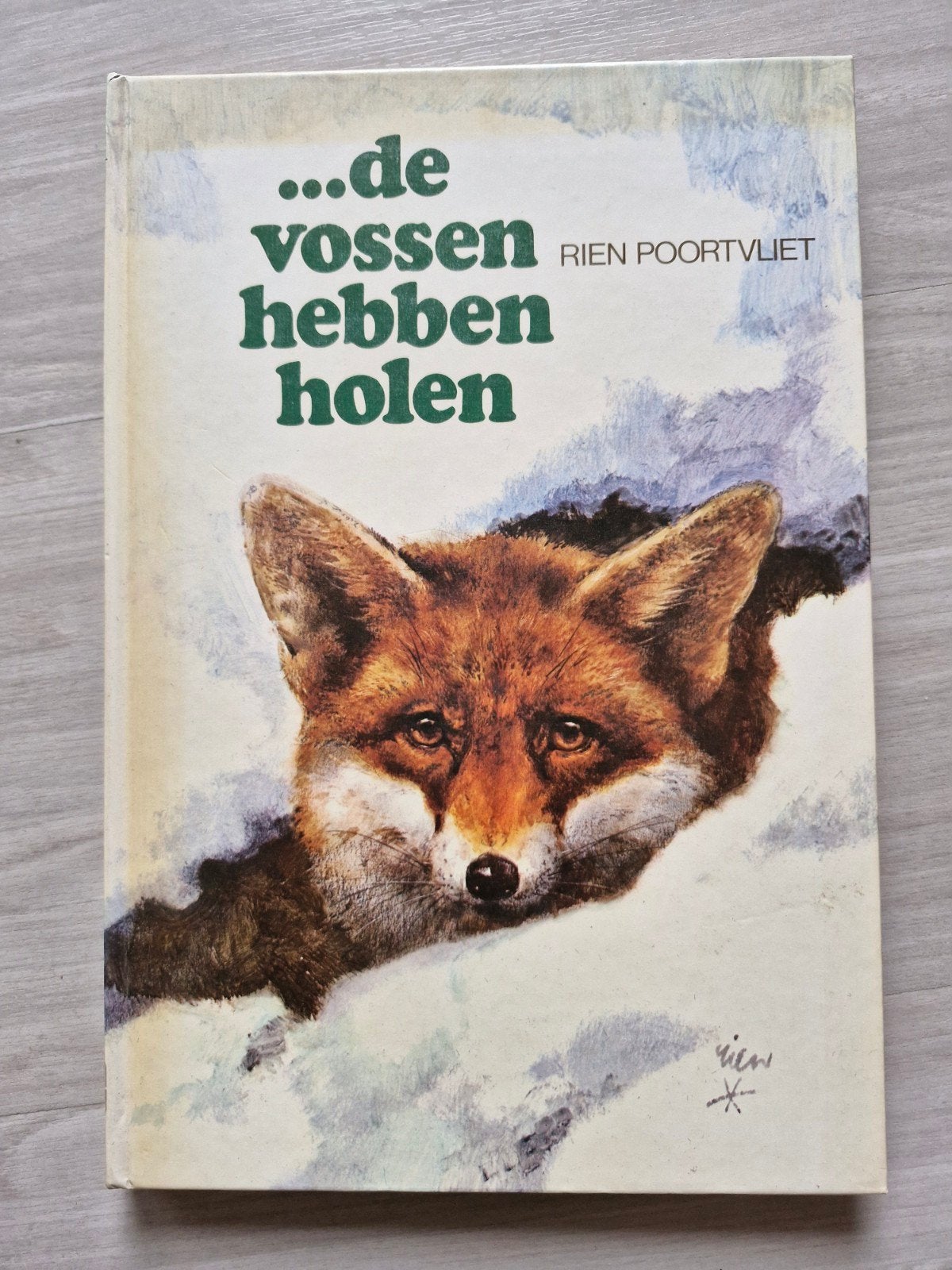 Rien Poortvliet - ...de vossen hebben holen, Ophalen of Verzenden