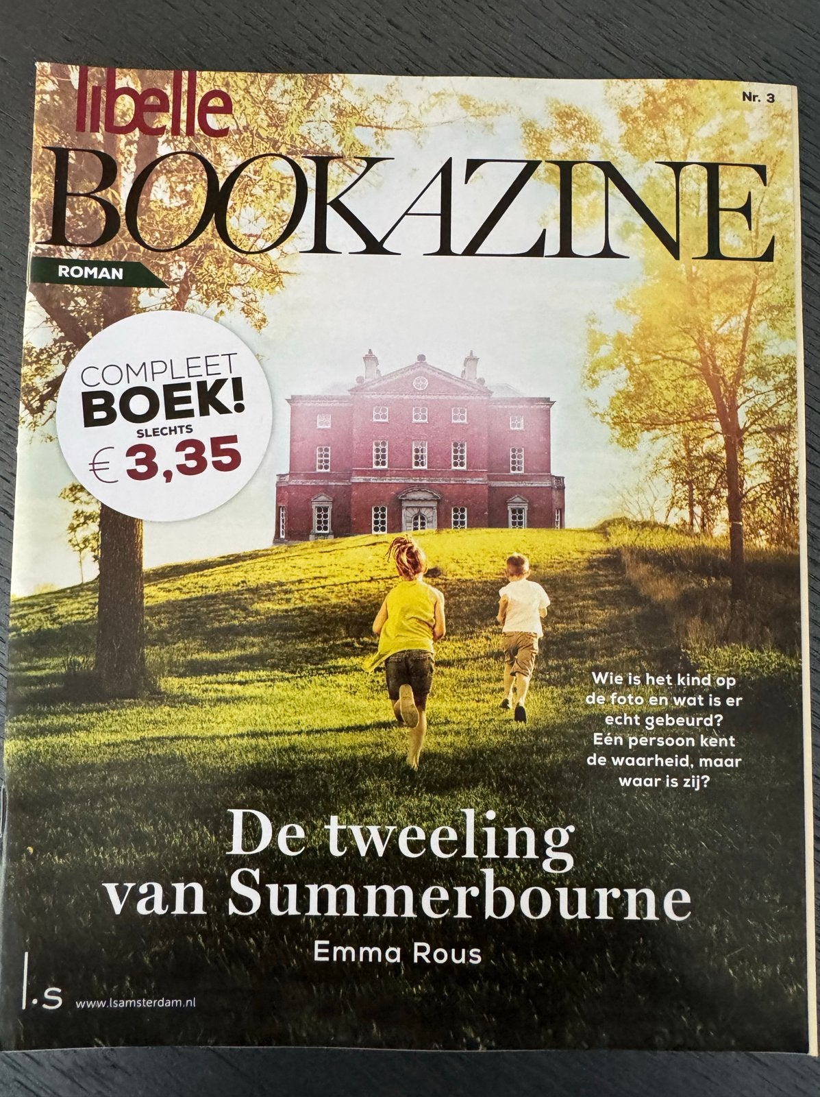 Libelle Bookazine Nr. 3 - De tweeling van Summerbourne, Boeken, Ophalen of Verzenden, Zo goed als nieuw, Nederland