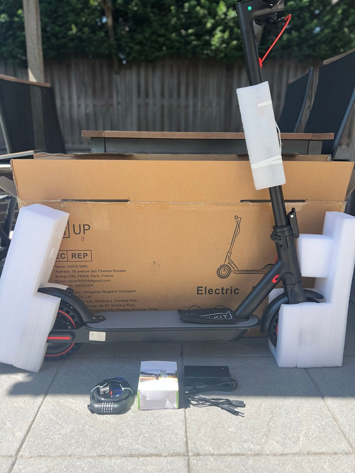 Nieuwe elektrische step - E-scooter met app-connectiviteit, Ophalen of Verzenden, Nieuw, Elektrische step (E-scooter)