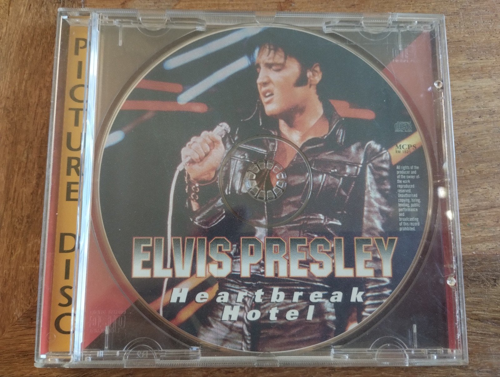 Elvis Presley - Heartbreak Hotel CD (Picture Disc), Rock, Gebruikt, Ophalen of Verzenden, Inclusief doosje