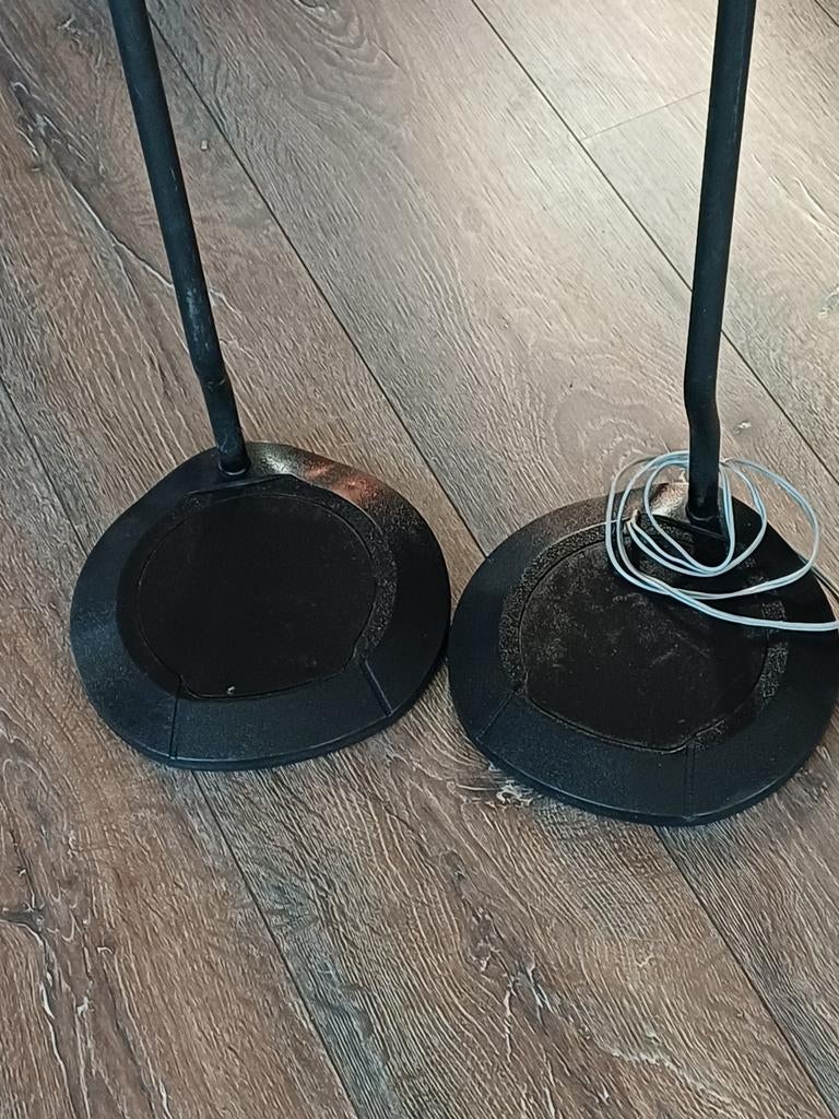 JBL FS 10/20 speakerstandaards Zwart 90cm hoog (set), Audio, Tv en Foto, Luidsprekers, Gebruikt, JBL, Overige typen, Ophalen of Verzenden
