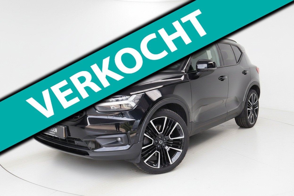 Volvo XC40 1.5 T5 Recharge R-Design|Automaat|LED|Navi|360 Ca, Auto's, Dealer onderhouden, Alcantara, Zwart, Plug-in hybride