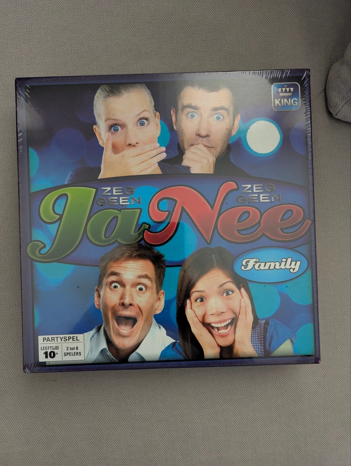 Zeg Geen Ja Zeg Geen Nee Family - King Partyspel (Compleet /, Ophalen of Verzenden, Nieuw