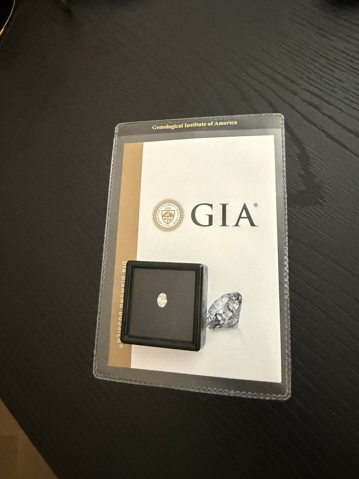 Diamant 0.60 ct Ovaal Geslepen GIA Gecertificeerd, Sieraden, Tassen en Uiterlijk, Edelstenen, Ophalen, Nieuw